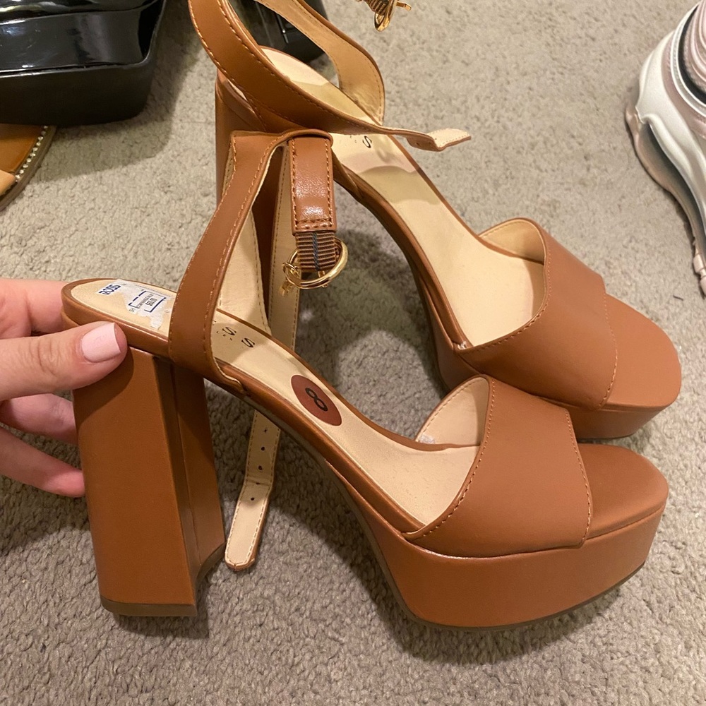 Guess chunky heels